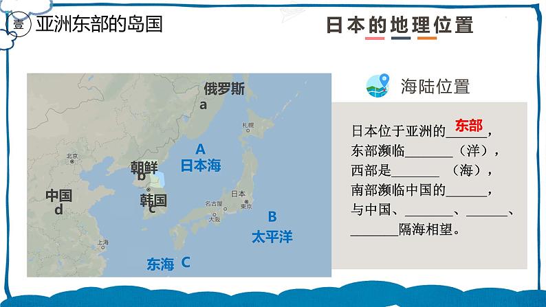 中图版地理八年级下册 7.1日本 课件第6页