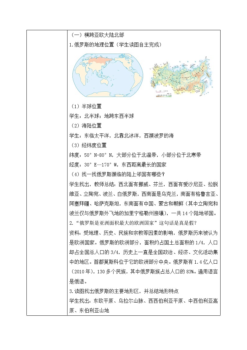 7.4《俄罗斯》课件PPT+教案02