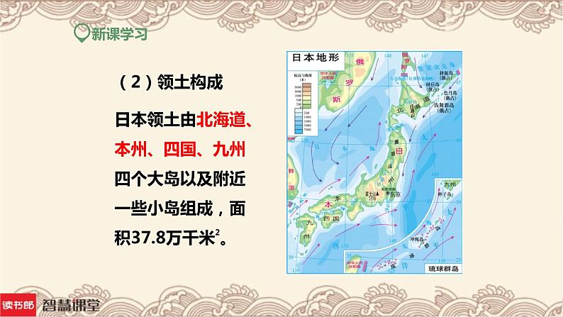 湘教版地理初中7年级_第一节 日本_日本（名师课件）（第1课时）05