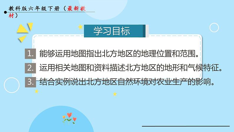 人教版地理八年级下册1北方地区 自然特征与农业 (3)课件PPT第2页