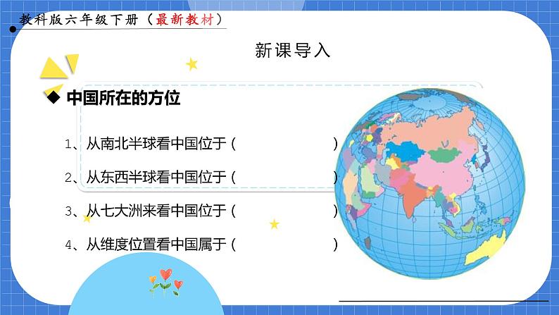 人教版地理八年级下册课件 中国在世界中第4页