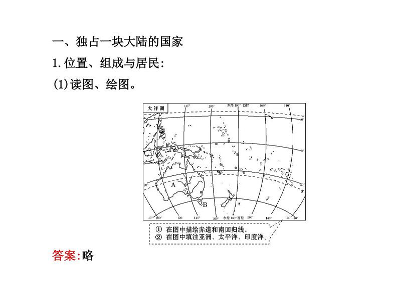 湘教版地理初中7年级_第七节 澳大利亚_澳大利亚导学参考课件（含配套练习）第4页