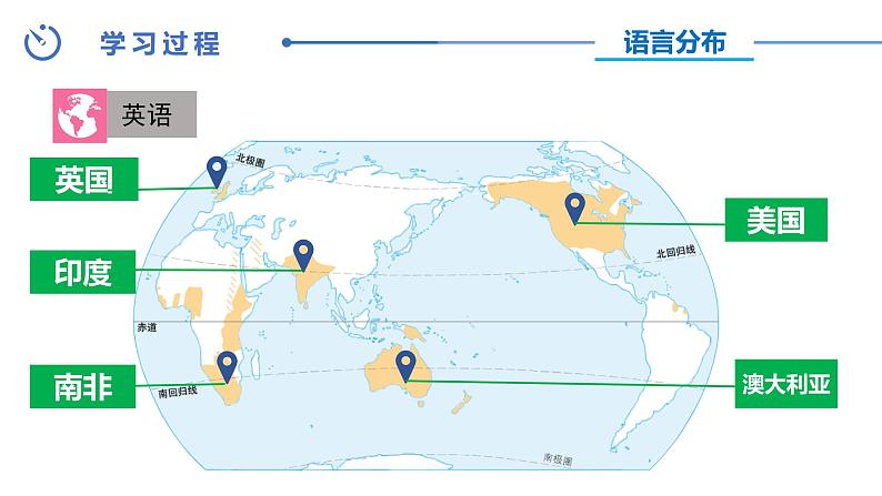 中图版八年级上册地理同步课件 第3章 第二节 语言与宗教08