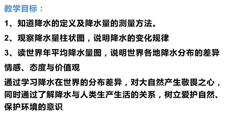 人教版七年级地理上册4降水的变化与分布课件PPT第3页