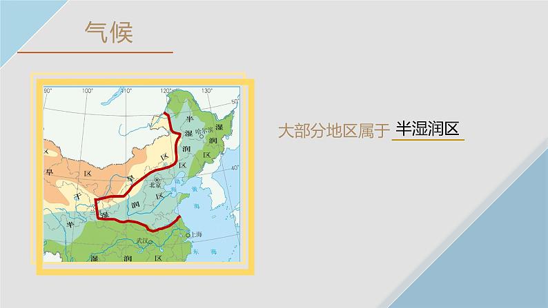 人教版地理八年级下册  北方地区（单元复习）第8页