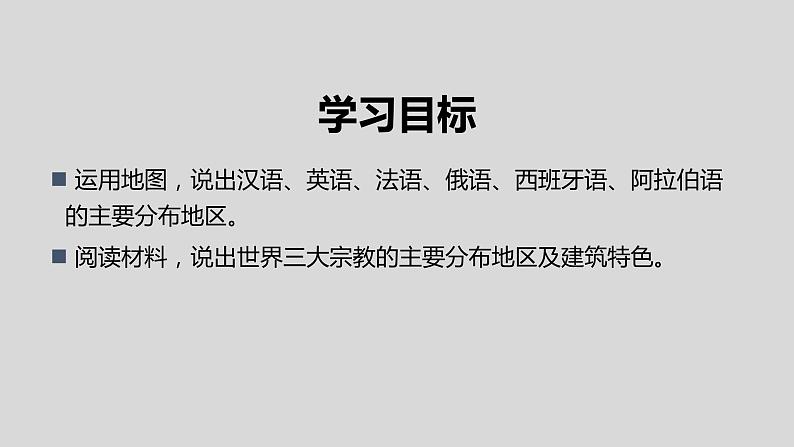 【地理好课】七上第四章第二节《世界的语言和宗教》课件第3页