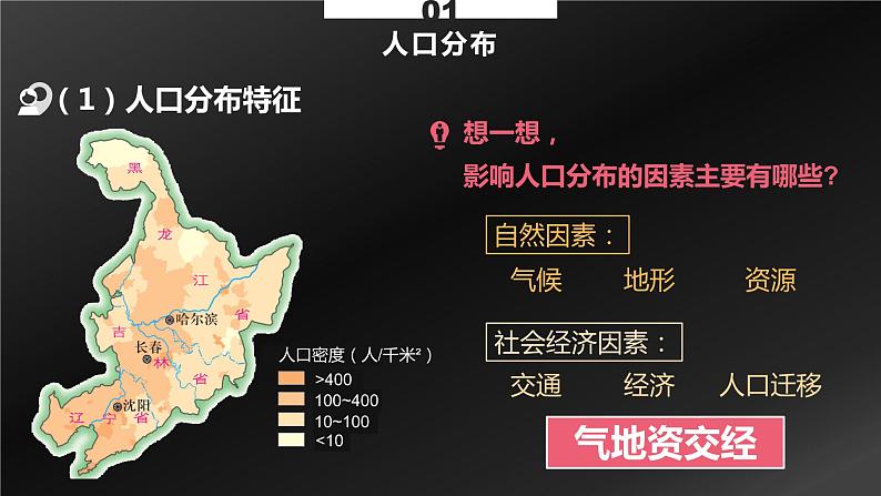 湘教版八年级下册地理课件 第6章第2节 东北地区的人口与城市分布08