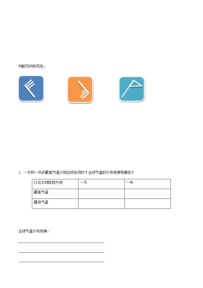 专题05 “图说”天气与气候（复习学案）-2023年中考地理重要地图复习突破（课件+学案）02
