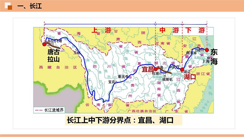 2.3  中国的河流  （识图课件）-八年级地理上学期期末复习大串讲（地图篇）06