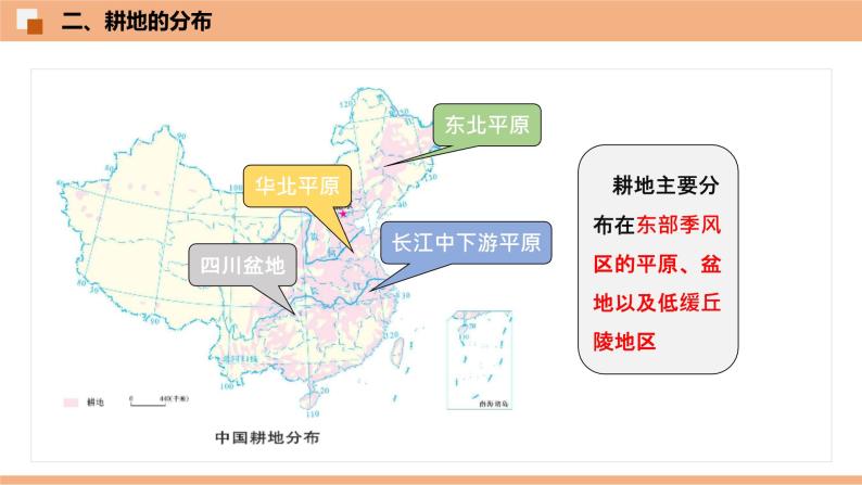 3.1  中国的土地资源  （识图课件）-八年级地理上学期期末复习大串讲（地图篇）04