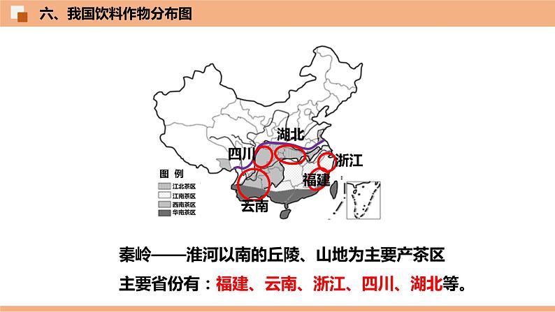 4.1 农业  （识图课件）-八年级地理上学期期末复习大串讲（地图篇）08