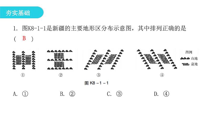 人教版八年级地理下册第八章第一节自然特征与农业课后作业课件02