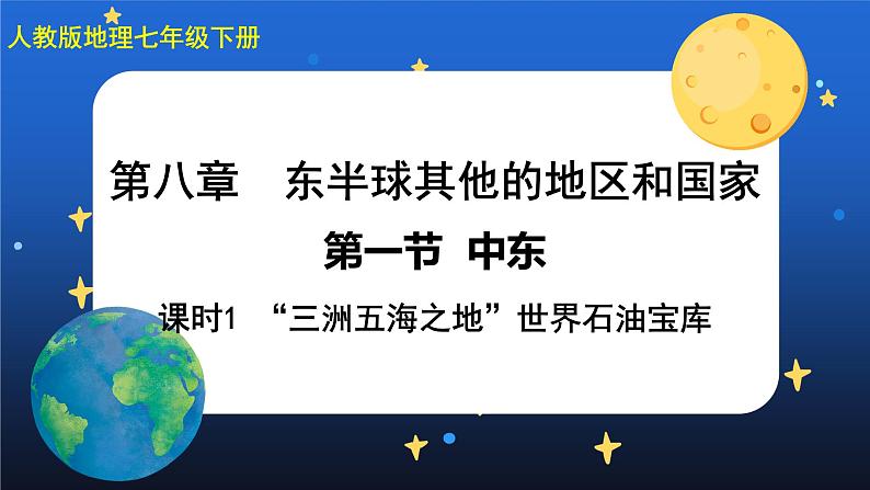 8.1《中东》第一课时 课件+教案+练习+导学案01