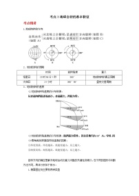 备战2023年地理新中考二轮专题导练  考点3 地球自转的基本特征