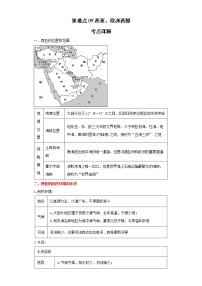 备战2023年地理新中考二轮复习重难突破（河北专用）重难点09 西亚、欧洲西部