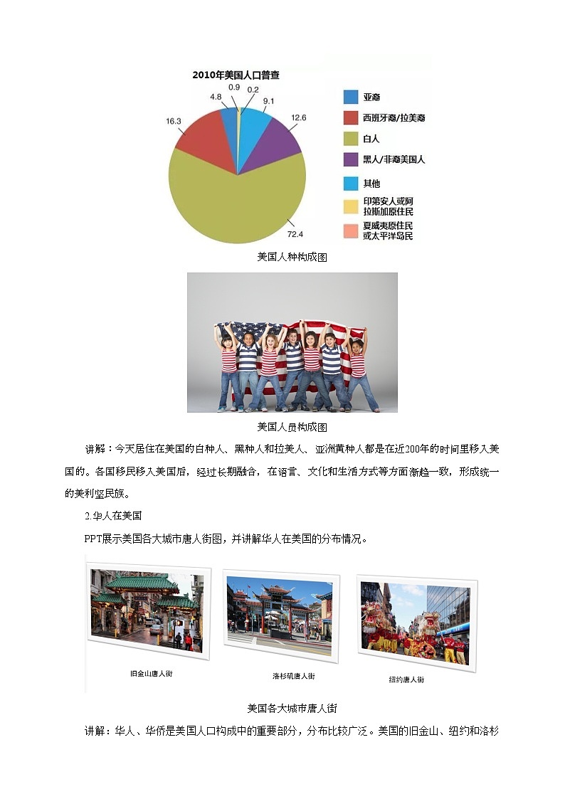 最新人教版（新课标）七年级下册9.1美国（第1课时）教案+课件03