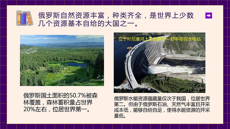 2022-2023学年人教版地理七年级下册第七章第四节《俄罗斯 》第二课时课件第3页