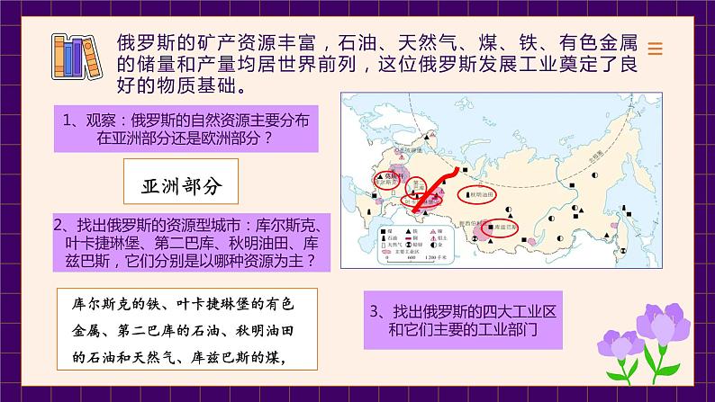 2022-2023学年人教版地理七年级下册第七章第四节《俄罗斯 》第二课时课件第7页