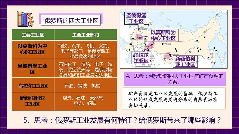 2022-2023学年人教版地理七年级下册第七章第四节《俄罗斯 》第二课时课件第8页