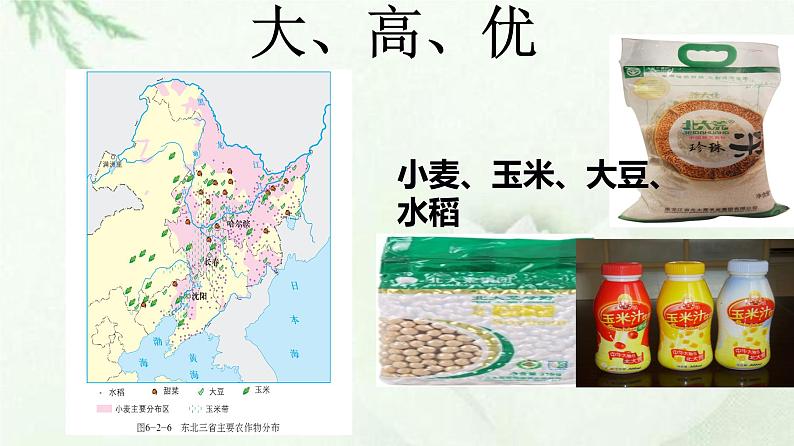 商务星球版地理八年级下册 第六章 北方地区 第二节 东北三省 第2课时 重要的农牧业基地，转型中的工业基地 课件第5页