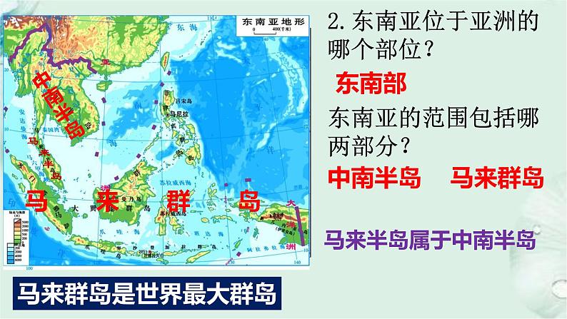 商务星球版地理七年级下册 第七章 各具特色的地区 第一节 东南亚 第1课时 课件第7页