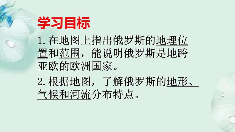 商务星球版地理七年级下册 第八章 不同类型的国家 第二节 俄罗斯 第1课时 课件第2页