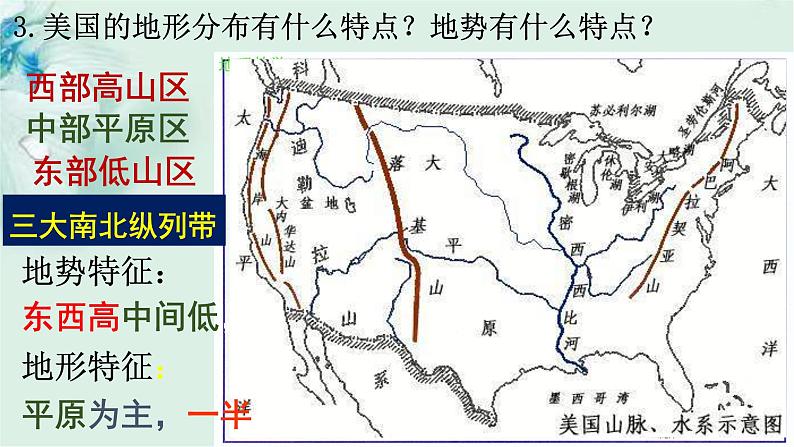 商务星球版地理七年级下册 第八章 不同类型的国家 第六节 美国 第1课时 课件第7页