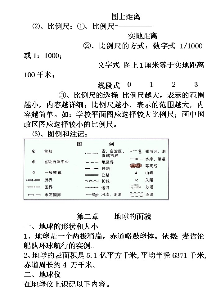 初中地理知识点汇总02