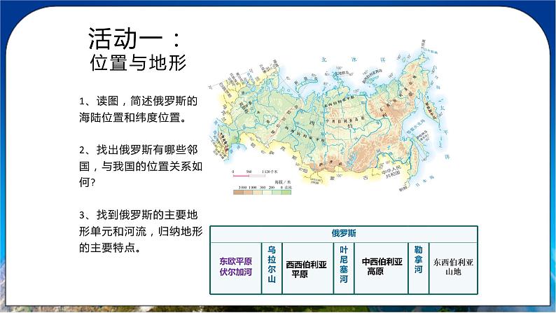 7.4《俄罗斯》课件+教案+学案 人教版（新课标）七年级地理下册07