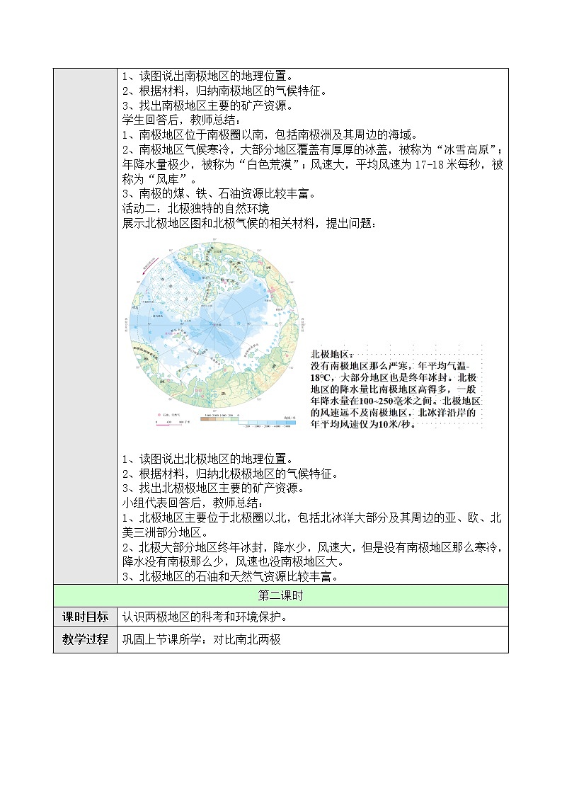 10《极地地区》课件+教案+学案 人教版（新课标）七年级地理下册02