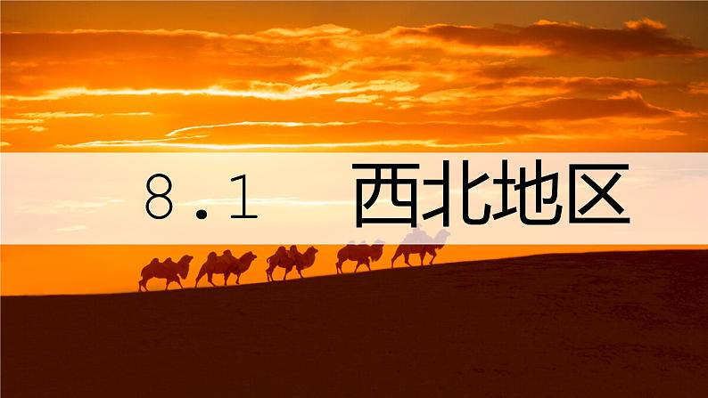 8.1西北地区的自然特征和农业课件01