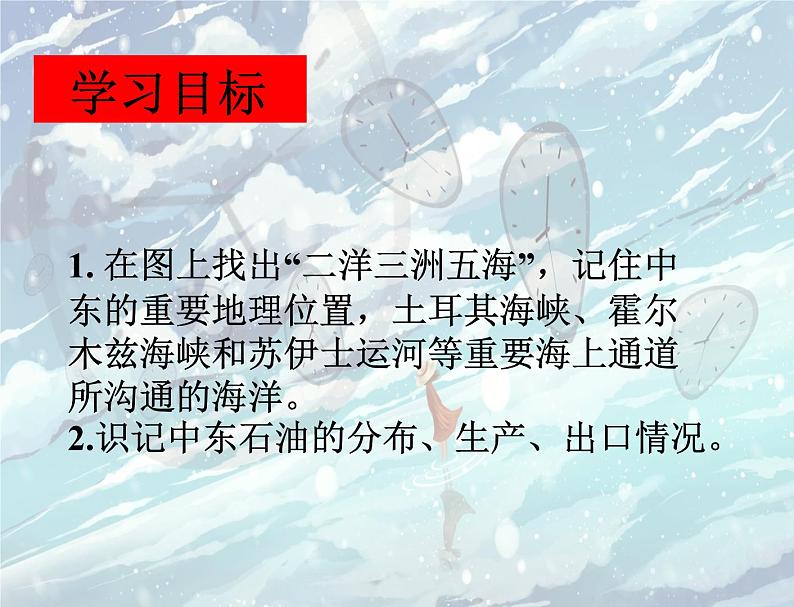 仁爱版地理七年级下册 第七章 第二节 中东 课件第6页