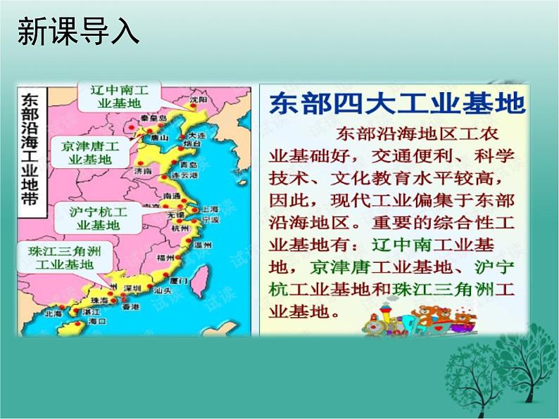 沪教版地理七年级下册 祖国篇（下）2.3东部与中部地区工业的差异 课件第3页