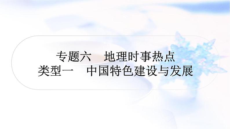 星球版中考地理复习专题六地理时事热点教学课件第1页