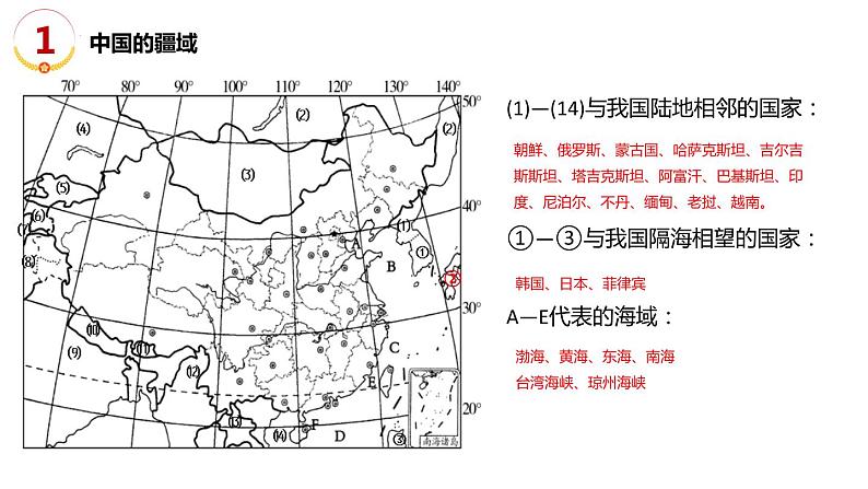 中考人教版地理二轮复习优质课件--专题17 填图专练（中国地理）04