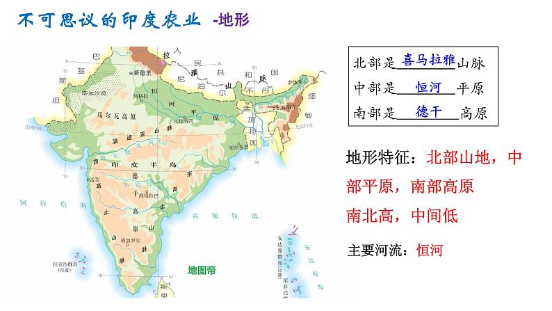 7.3印度课件（第一课时）人教版地理七年级下册第6页