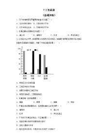 初中地理人教版 (新课标)七年级下册第二节 东南亚精品同步测试题