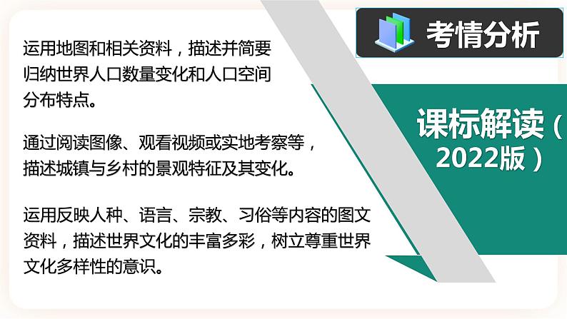 【中考一轮复习】新课标中考地理一轮复习：专题5《 居民与聚落、发展与合作》 课件第4页