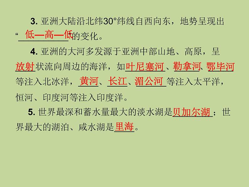 2022年中考地理总复习课件：专题五 我们生活的大洲——亚洲 (PPT)第6页