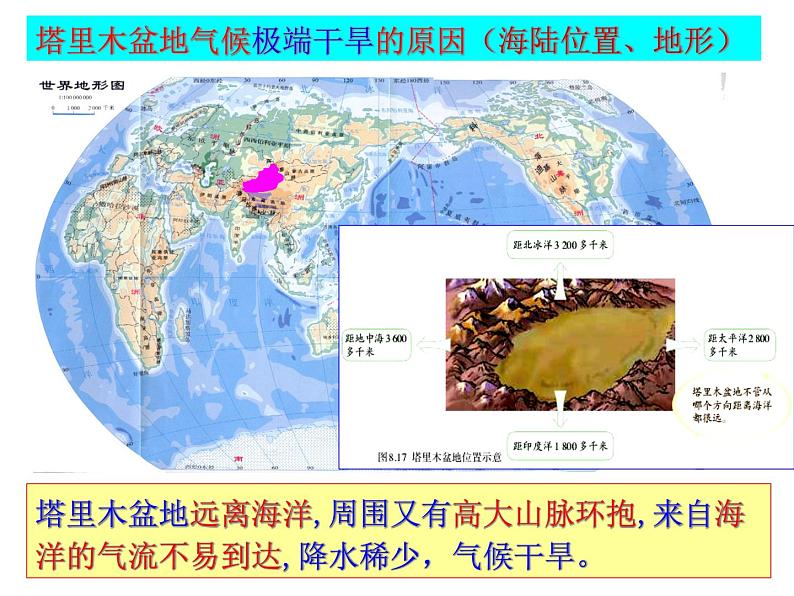 人教版八年级下册地理课件 8.2干旱的宝地 塔里木盆地第7页