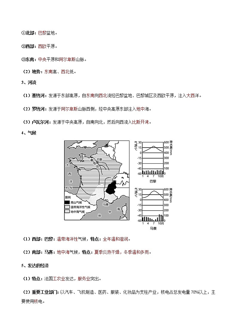 专题15  法国和澳大利亚（晨读晚默）（晨读版）第2页