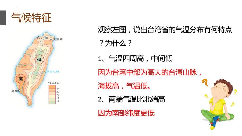 湘教版地理八年级下册 8.2台湾省的地理环境与经济发展 课件08
