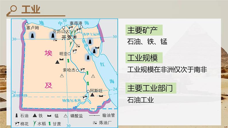 地理湘教版七年级下册-《埃及》第二课时课件第6页