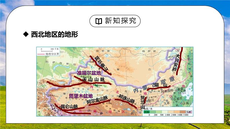 人教版八年级地理下册第四单元《西北地区-自然特征与农业1》PPT课件第8页