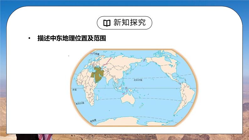 人教版七年级地理下册第三单元《东半球其他的地区和国家-中东》PPT课件第6页