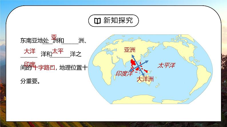 人教版七年级地理下册第二单元《我们邻近的地区和国家-东南亚》PPT课件第5页