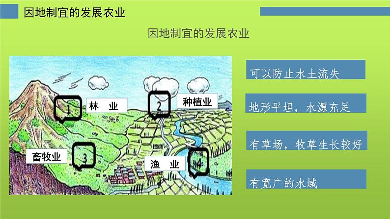 中图版地理七年级下册 第四章 第二节土地资源与农业 课件07