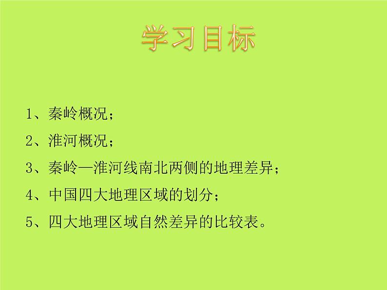 中图版地理七年级下册 第六章 第一节我国四大地理区域的划分 课件第2页