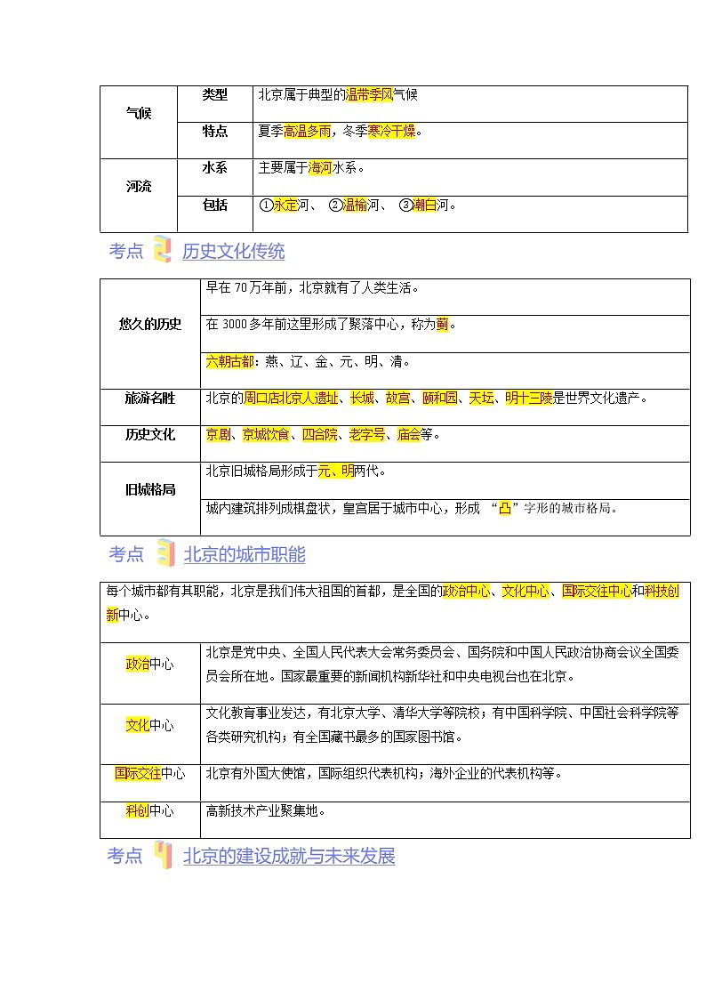 第七章  认识我国的区域（A卷·考点梳理）-【单元测试】七年级地理下册分层训练AB卷（中图版）02