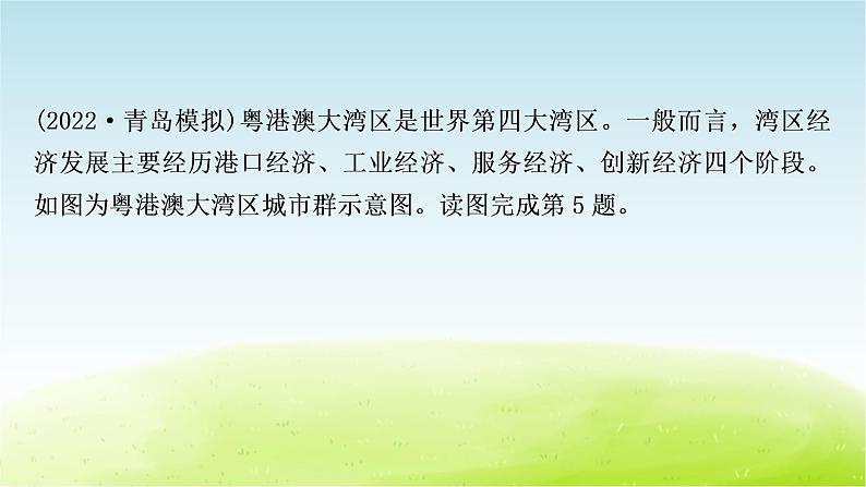 湘教版中考地理复习第三节交通运输业作业课件06